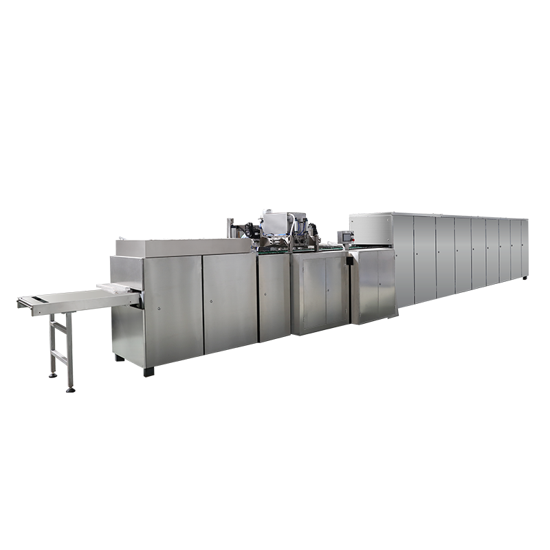 Q110 111 112 113 Automatisk produktionslinje för chokladgjutning Q110 111 112 113 Automatisk produktionslinje för chokladgjutning